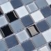 Pearl Powder Crystal Glass Mosaic Tile Backsplash Design Kitchen Wall Floor Tiles Bathroom Washroom