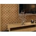 gold hand painted glass tile crystal mirror tiles wall backssplash cheap bar table backsplashes tiles KLGT08