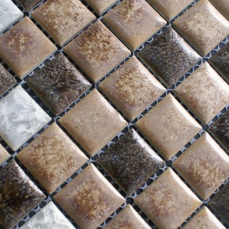 Porcelain Bathroom Wall Tiles Floor Kitchen Backsplash Ideas Square Mosaic Tile Shower Design