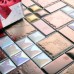 Porcelain Tile Mosaic Flower Surface Art Tiles Kitchen Backsplash Bathroom Wall Stickers Plated