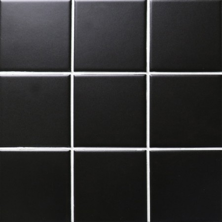 black matte porcelain tile NON-SLIP tile washroom shower tile brick kitchen wall backsplashes XMGTM01