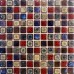 Italian Porcelain Tiles Square 1" Mosaic Tile Colorful Ceramic Wall Tile Kitchen Backsplash IPC142