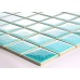 Crackle Glass Tile with Porcelain Base Swimming Pool Tiles Flooring Kitchen Backsplash Wall Mosaic DBL004