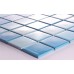 Glazed Porcelain Square Mosaic Tiles Wall Designs Blue Ceramic Tile Swimming Pool Kitchen Backsplash DTC001