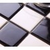 Black and White Porcelain Square Mosaic Tiles Design Ceramic Tile Walls Kitchen Backsplash DTC007 Black and White Porcelain Square Mosaic Tiles Design Ceramic Tile Walls Kitchen Backsplash DTC007