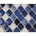 Blue Porcelain Square Mosaic Tiles Design ceramic tile flooring Kitchen Backsplash FG-9961