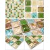 Glazed Porcelain Tile Square Mosaic Tiles Design ceramic tile flooring Kitchen Backsplash GM13