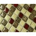 Italian Porcelain Square Mosaic Tiles Designs Glazed Ceramic Bathroom Tile Flooring Kitchen Backsplash JH2331