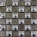 Silver Porcelain and Glass Mosaic Tiles Designs Plated Ceramic Wall Kitchen Backsplash SPB480609