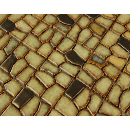 Wholesale Porcelain Irregular Mosaic Tiles Design porcelain tile flooring Kitchen Backsplash  A--001