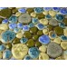 Glazed Porcelain Pebble Mosaic Tiles Design Ceramic Tile Walls Kitchen Backsplash AV0025