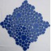 Blue Porcelain Pebble Mosaic Tiles Design Ceramic Tile Flooring Kitchen Backsplash FS1757