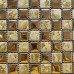 Porcelain Square Gold Style Mosaic Design Snowflake Style Kitchen Backsplash Wall Tiles ADT44