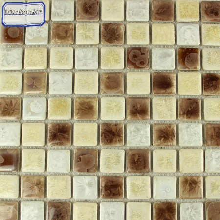 Wholesales Porcelain Square Mosaic Tiles Design porcelain tile flooring Kitchen Backsplash B2510