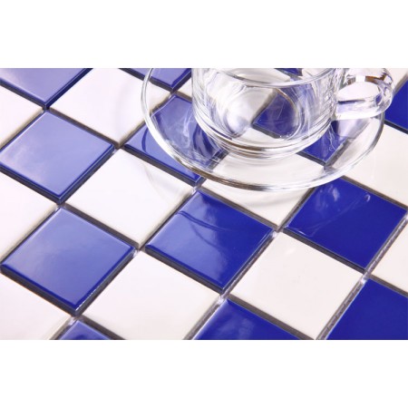 Glazed Porcelain Square Mosaic Tiles Wall Designs Ceramic Tile Swimming Pool Kitchen Backsplash DTC002