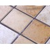 Beige Porcelain Square Mosaic Tiles Wall Designs Ceramic Tile Flooring Kitchen Backsplash DTC003
