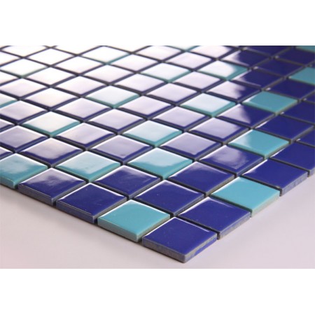 Glazed Porcelain Square Mosaic Tiles Wall Designs Ceramic Tile Swimming Pool Kitchen Backsplash TC006
