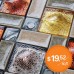 Porcelain Glass Tile Wall Backsplash Multi-colored Crystal Crack Pattern Mosaic Tiles Art Design