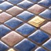 Porcelain Square Mosaic Tiles Design Snowflake Style Kitchen Backsplash Wall Stickers Tiles ADT31