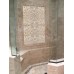 Mother of Pearl Tile Shower Wall and Floor Backsplash White Shell Tiles Square Seashell Mosaics