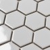 Porcelain Mosaic Tile Sheets Large Hexagon Ceramic Floor Tiles White Kitchen Interior Designs