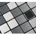 Adhsive Mosaic Tile Backsplash Square Brushed Metal Wall Decoration Dining Room Peel and Stick Tiles 6105
