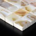 Shell Tiles Kitchen Backsplash Tile Square Mother of Pearl Mosaic Fresh Water Seashell Decor ST063 Shell Tiles Kitchen Backsplash Tile Square Mother of Pearl Mosaic Fresh Water Seashell Decor ST063