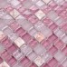 Pink Stone Crystal Mosaic Tile Sheet Square Backsplash Washroom of  Wall Stickers Kitchen Wall Tiles