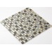 Stone Glass Mosaic Tile Ice-Crack Glass With Marble Backsplash Wall Stickers Floor Tiles RGS002