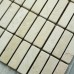 Stone Mosaic Tile Beige Strip Patterns Wall Marble Tile Kitchen Backsplash Floor Tiles SGS1407-5