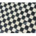 Cream Stone Mosaic Tile Square Black Patternd Washroom Wall Marble Backsplash Kitchen Floor Tiles SGS6673AQP