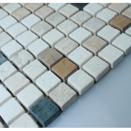 Stone Mosaic Tile Square Patterns Bathroom Wall Marble Kitchen Backsplash Floor Tiles SGSH-4-1