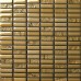 Crystal Glass Tile Brick Strip Kitchen Backsplash Tiles Gold Glass Plated Craft Bathroom Wall Stickers Mosaic Tiles 631