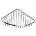 Triangle Soap Basket Chrome Finish Bath Accessories Sector Bathroom Shower Soap Dishes Satin Holder