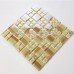 crackle glass tile hand paint cystal glass resin with conch tile backsplash wall tiles decor SBLT187