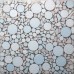 Vitreous Mosaic Tile Crystal Glass Backsplash Kitchen Penny Round Glass Tiles Bathroom Wall KLG004