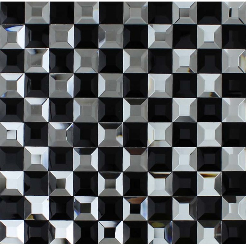Wholesale vitreous mosaic tile crystal glass backsplash kitchen ... White wave backsplash