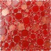 Vitreous Mosaic Tile Crystal Glass Backsplash Kitchen Penny Round Glass Tiles Bathroom Wall KLG004