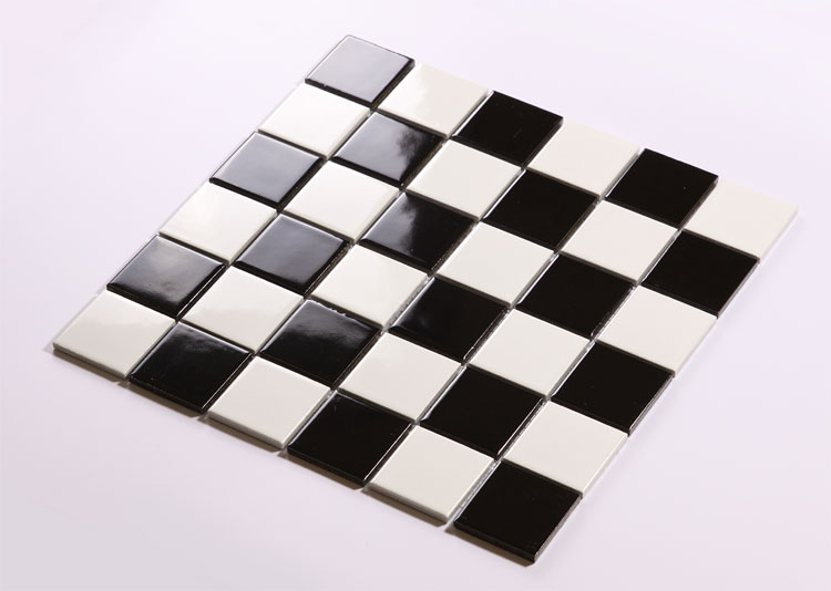 porcelain mosaic tile kitchen backsplash