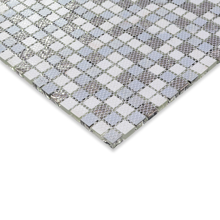back of the glass mosaic tile - hm0006