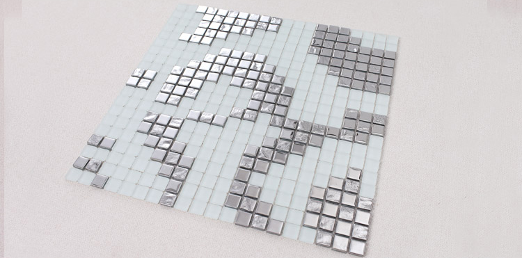 crystal glass tile frosted vitreous mosaic wall tiles - 2131