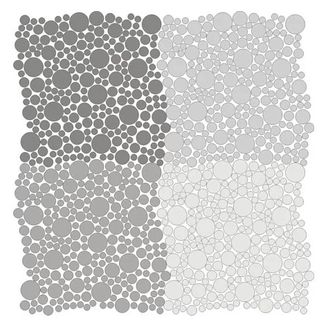 Natural marble glass mosaic tile wall stickers