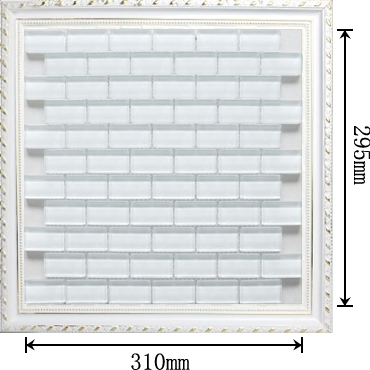 dimensions of the glass mosaic tile backsplash wall sticers bs10