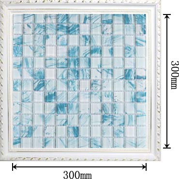 dimensions of the glass mosaic tile hand painted dinner-room backsplash wall sticers yf-bl44