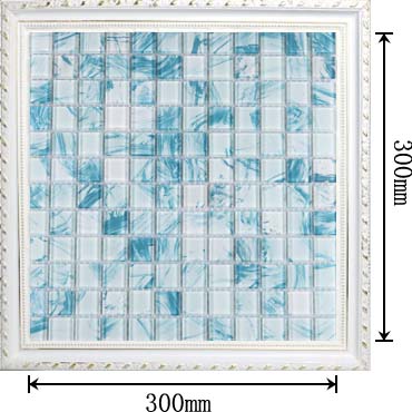 dimensions of the glass mosaic tile hand painted dinner-room backsplash wall sticers yf-bl44