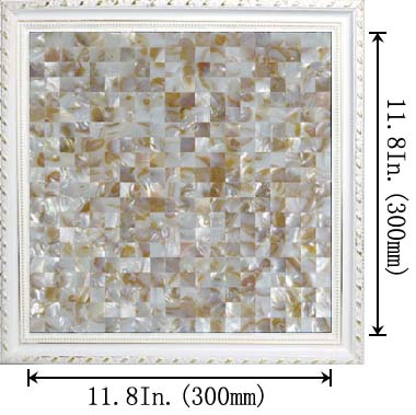 dimensions of the mother of pearl tile - st069