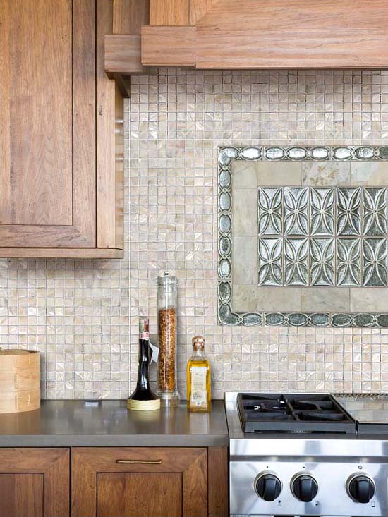 mother of pearl mosaic kitchen backsplash tile - st003