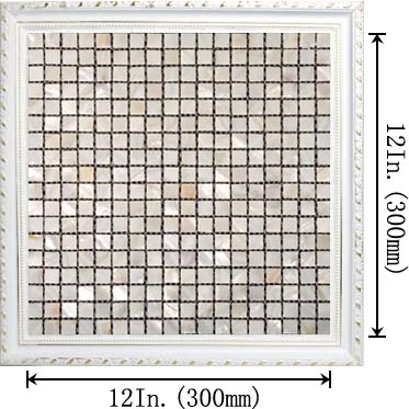 mother of pearl tile bathroom liner wall - st001