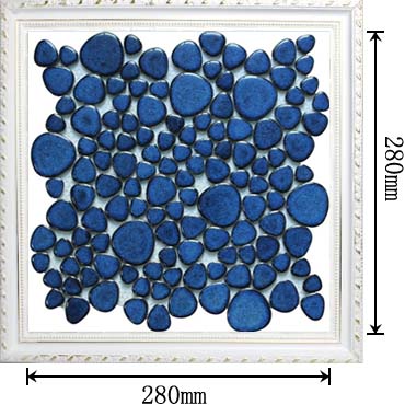 porcelain pebble mosaic tile - czg618a