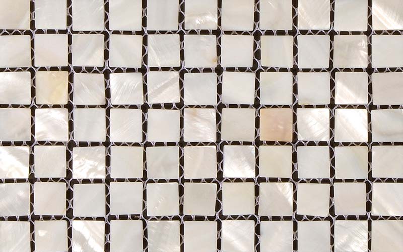 shell tile mosaic kitchen backsplash ideas - st001